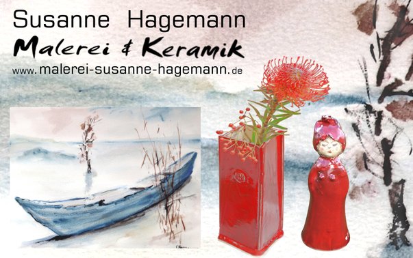 Malerei und Keramik Susanne Hagemann Grassau Altmark